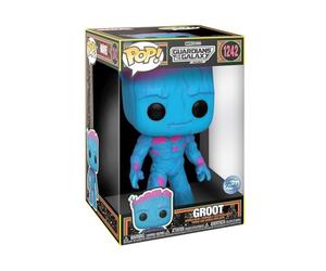 Funko Pop! Jumbo: Guardians of The Galaxy 3 - Groot - Blacklight - Les Gardiens De La Galaxie - Figurine en Vinyle à Collectionner - Idée de Cadeau - Produits Officiels - Movies Fans