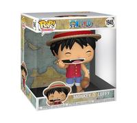 Figurine Funko Pop! - Jumbo Animation One Piece - Monkey D. Luffy - 25 cm - Vinyle - Garantie 2 ans