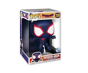 Funko Pop! Jumbo: Spider-Man: Across The Spider-Verse - Miles Morales - Spiderman Into The Spiderverse 2 - Figurine en Vinyle à Collectionner - Idée de Cadeau - Produits Officiels - Movies Fans
