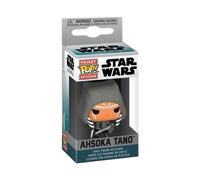 Funko Pop! Keychain: Ahsoka - Ahsoka Tano with Dual Lightsabers - Star Wars Ahsoka - Mini-Figurine en Vinyle à Collectionner Porte-clés Fantaisie - Cadeau de Noël - Idée de Cadeau - TV Fans