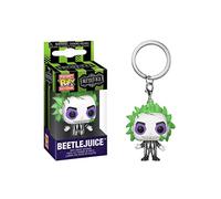 Funko Pop! Keychain Beetlejuice Horror S8 - Mini-Figurine en Vinyle à Collectionner Porte-clés Fantaisie - Cadeau de Noël - Idée de Cadeau - Produits Officiels - Movies Fans - Mini-Figurine