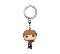 Funko Pop! Keychain: BTS - Dynamite - Jin - Mini-Figurine en Vinyle à Collectionner Porte-clés Fantaisie - Cadeau de Noël - Idée de Cadeau - Produits Officiels - Music Fans - Mini-Figurine