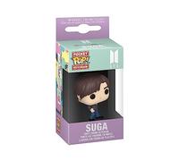 Funko Pop! Keychain: BTS - Dynamite - Suga - Mini-Figurine en Vinyle à Collectionner Porte-clés Fantaisie - Cadeau de Noël - Idée de Cadeau - Produits Officiels - Music Fans - Mini-Figurine