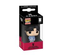Funko Pop! Keychain: BTS - V - Mini-Figurine en Vinyle à Collectionner Porte-clés Fantaisie - Cadeau de Noël - Idée de Cadeau - Produits Officiels - Music Fans - Mini-Figurine