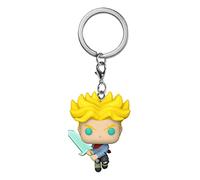 Funko Pop! Keychain: DBS - Super Saiyan Trunks with Sword - Dragon Ball - Mini-Figurine en Vinyle à Collectionner Porte-clés Fantaisie - Cadeau de Noël - Idée de Cadeau - Produits Officiels