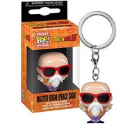 Porte-clé Funko Pocket Pop! Dragon Ball Z - Tortue Géniale (Peace Sign)