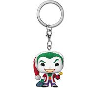 Funko Pop! Keychain: DC Holiday - The Joker - (WMT) - DC Comics - Mini-Figurine en Vinyle à Collectionner Porte-clés Fantaisie - Cadeau de Noël - Idée de Cadeau - Produits Officiels - Mini-Figurine