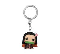 Funko Pop! Keychain: Demon Slayer - Nezuko | Goodies Officiels - Porte-Clés Mini Figurine pour Sac et Sac à Dos - Petit Cadeau de Noël et Pochette Surprise
