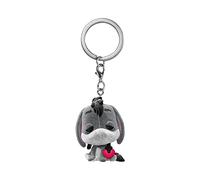 Funko Pop! Keychain: Disney - Eeyore with Heart - Flocked - Bourriquet - Winnie The Pooh - Mini-Figurine en Vinyle à Collectionner Porte-clés Fantaisie - Cadeau de Noël - Idée de Cadeau - TV Fans