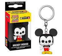 Funko Pop! Keychain: Disney - Mickey Mouse - Disney Standard Characters - Mini-figurine en Vinyle à Collectionner Porte-clés Fantaisie - Cadeau de Noël - Idée de Cadeau - Produits Officiels