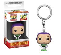 Funko – Porte-clés POP! Buzz L'Éclair (Toy Story) – Mini-figurine vinyle, cadeau Noël
