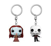 FUNKO POCKET KEYCHAIN 2-PACK HOLIDAY JACK &AMP; SALLY