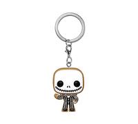 Funko Pop! Keychain: Disney The Nightmare Before Christmas - Jack Skellington - (Gingerbread) - Mini-Figurine en Vinyle à Collectionner Porte-clés Fantaisie - Cadeau de Noël - Idée de Cadeau