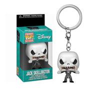 Funko Pop! Keychain: Disney The Nightmare Before Christmas - Jack Skellington - (Scary Face) - Disney: The Nightmare Before Christmas - Mini-Figurine en Vinyle à Collectionner Porte-clés Fantaisie