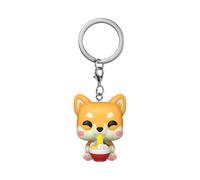 Funko Pop! Keychain: Foods - Ramen Shiba Inu Shiba - Mini-Figurine en Vinyle à Collectionner Porte-clés Fantaisie - Cadeau de Noël - Idée de Cadeau