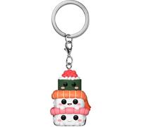 Funko Pop! Keychain: Foods - Sushi Trio - Mini-Figurine en Vinyle à Collectionner Porte-clés Fantaisie - Cadeau de Noël - Idée de Cadeau Fans
