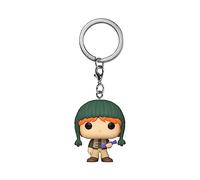 Funko Pop! Keychain: Harry Potter Holiday - Ron Weasley - Mini-Figurine en Vinyle à Collectionner Porte-clés Fantaisie - Cadeau de Noël - Idée de Cadeau - Produits Officiels - Movies Fans