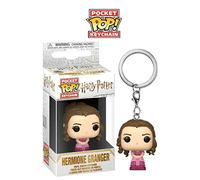Funko Pop! Keychain: HP - Hermione Granger - (Yule) - Harry Potter- Mini-figurine en Vinyle à Collectionner Porte-clés Fantaisie - Cadeau de Noël - Idée de Cadeau - Produits Officiels