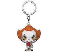 Funko Pop! Keychain: IT - Pennywise - (with Balloon) - Mini-figurine en Vinyle à Collectionner Porte-clés Fantaisie - Cadeau de Noël - Idée de Cadeau - Produits Officiels - Movies Fans