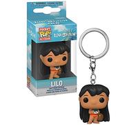 Funko Pop! Keychain: Lilo and Stitch - Lilo with Camera - Disney: Lilo & Stitch - Mini-Figurine en Vinyle à Collectionner Porte-clés Fantaisie - Cadeau de Noël - Idée de Cadeau - Produits Officiels