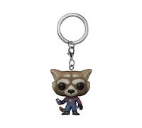 Funko Pop! Keychain: Marvel - Guardians of The Galaxy 3 - Rocket Raccoon - Les Gardiens DE LA Galaxie - Mini-Figurine en Vinyle à Collectionner Porte-clés Fantaisie - Cadeau de Noël - Idée de Cadeau