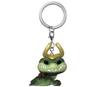 Funko Pop! Keychain: Marvel - Loki - Alligator Loki - Mini-Figurine en Vinyle à Collectionner Porte-clés Fantaisie - Cadeau de Noël - Idée de Cadeau - Produits Officiels - TV Fans - Mini-Figurine