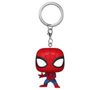 Funko Pop! Keychain: Marvel NC - Spider-Man - Marvel Comics - Mini-Figurine en Vinyle à Collectionner Porte-clés Fantaisie - Cadeau de Noël - Idée de Cadeau - Produits Officiels