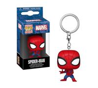 Funko Pop! Keychain: Marvel - New Classics - Spider-Man - Mini-Figurine en Vinyle à Collectionner Porte-clés Fantaisie - Cadeau de Noël - Idée de Cadeau - Produits Officiels