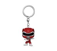 Funko Pop! Keychain: Mighty Morphin Power Rangers 30th - Red Ranger - Power Rangers TV - Mini-Figurine en Vinyle à Collectionner Porte-clés Fantaisie - Cadeau de Noël - Idée de Cadeau - TV Fans
