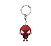 Funko Pop! Keychain: Miles Morales - Winter Miles - Spider-Man - Mini-Figurine en Vinyle à Collectionner Porte-clés Fantaisie - Cadeau de Noël - Idée de Cadeau - Produits Officiels - Mini-Figurine