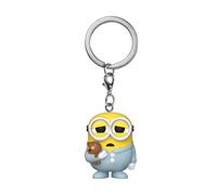 Funko Pop! Keychain: Minions 2- Pajama Bob - Despicable Me: Minions - Mini-Figurine en Vinyle à Collectionner Porte-clés Fantaisie - Cadeau de Noël - Idée de Cadeau - Produits Officiels