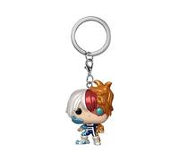 Funko Pop! Keychain: My Hero Academia (MHA) - Todoroki - Métallique - My Hero Academia and 2 - Mini-Figurine en Vinyle à Collectionner Porte-clés Fantaisie - Cadeau de Noël - Idée de Cadeau