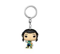 Funko Pop! Keychain: Netflix Kpop Demon Hunters - Zoey | Goodies Officiels - Porte-Clés Mini Figurine pour Sac et Sac à Dos - Petit Cadeau de Noël et Pochette Surprise