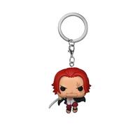 Funko – Porte-clés Pop! One Piece Shanks – Mini-figurine de collection, produit officiel