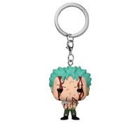 Funko – Porte-clés Pop! Roronoa Zoro (One Piece) – Mini-figurine vinyle officielle