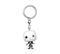 Funko Pop! Keychain: Patchwork - Jack Skellington - The Nightmare Before Christmas - Mini-Figurine en Vinyle à Collectionner Porte-clés Fantaisie - Cadeau de Noël