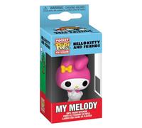 Funko Pop! Keychain: Sanrio - My Melody - Hello Kitty - Mini-Figurine en Vinyle à Collectionner Porte-clés Fantaisie - Cadeau de Noël - Anime Fans