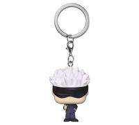 Funko Pop! Porte-clés Satoru Gojo (Jujutsu Kaisen) – Mini-figurine vinyle, produit officiel