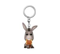 Funko Pop! Keychain: Shrek DW 30th - Donkey - Shrek Franchise - Mini-Figurine en Vinyle à Collectionner Porte-clés Fantaisie - Cadeau de Noël - Idée de Cadeau - Produits Officiels - Movies Fans