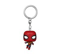 Funko Pop! Keychain: Spiderman No Way Home 2021 - Spider-Man - Leaping SM1 - Mini-Figurine en Vinyle à Collectionner Porte-clés Fantaisie - Cadeau de Noël - Idée de Cadeau - Produits Officiels