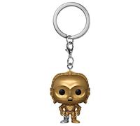 Funko POP! Keychain: Star Wars - C-3PO - Mini-figurine en Vinyle à Collectionner Porte-clés Fantaisie - Cadeau de Noël - Idée de Cadeau - Produits Officiels - Movies Fans - Mini-figurine