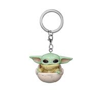 Funko POP! Keychain: Star Wars: The Mandalorian - Blueberry - Grogu (The Child, Baby Yoda) In Canister - Mini-figurine En Vinyle À Collectionner Porte-clés Fantaisie - Cadeau De Noël - TV Fans
