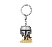 Figurine Funko Pop Keychain porte-clé Mandalorian Mando avec Blaster G