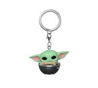 Funko POP! Keychain: Star Wars: The Mandalorian S9 - Grogu (The Child, Baby Yoda) - Mini-figurine En Vinyle À Collectionner Porte-clés Fantaisie - Cadeau De Noël - Idée De Cadeau - TV Fans