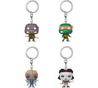 Funko Pop! Keychain: Teenage Mutant Ninja Turtles - Leonardo - TMNT Retro/Classic - Mini-Figurine en Vinyle à Collectionner Porte-clés Fantaisie