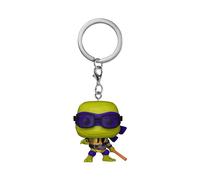 Funko Pop! Keychain: Teenage Mutant Ninja Turtles - (Teenage Mutant Ninja Turtles (TMNT)) Donatello - Les Tortues Ninja - Mini-Figurine en Vinyle à Collectionner Porte-clés Fantaisie - Movies Fans