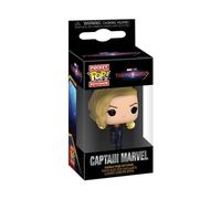 Funko Pop! Keychain: The Marvels - Captain Marvel - Mini-Figurine en Vinyle à Collectionner Porte-clés Fantaisie - Cadeau de Noël - Idée de Cadeau - Produits Officiels - Movies Fans - Mini-Figurine
