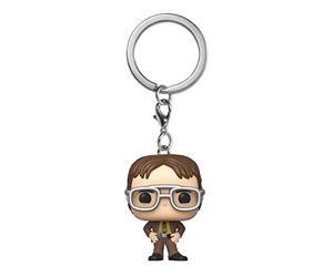 Funko POP! Keychain: The Office - Dwight Schrute - Mini-figurine en Vinyle à Collectionner Porte-clés Fantaisie - Cadeau de Noël - Idée de Cadeau - Produits Officiels - TV Fans - Mini-figurine