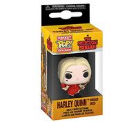 Funko Pop! Keychain: TSS - Harley Quinn - (Damaged Dress) - Suicide Squad 2 - Mini-Figurine en Vinyle à Collectionner Porte-clés Fantaisie - Cadeau de Noël - Idée de Cadeau - Produits Officiels
