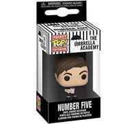Funko Pop! Keychain: Umbrella Academy - Number Five 5 - Mini-Figurine en Vinyle à Collectionner Porte-clés Fantaisie - Cadeau de Noël - Idée de Cadeau - Produits Officiels - TV Fans - Mini-Figurine